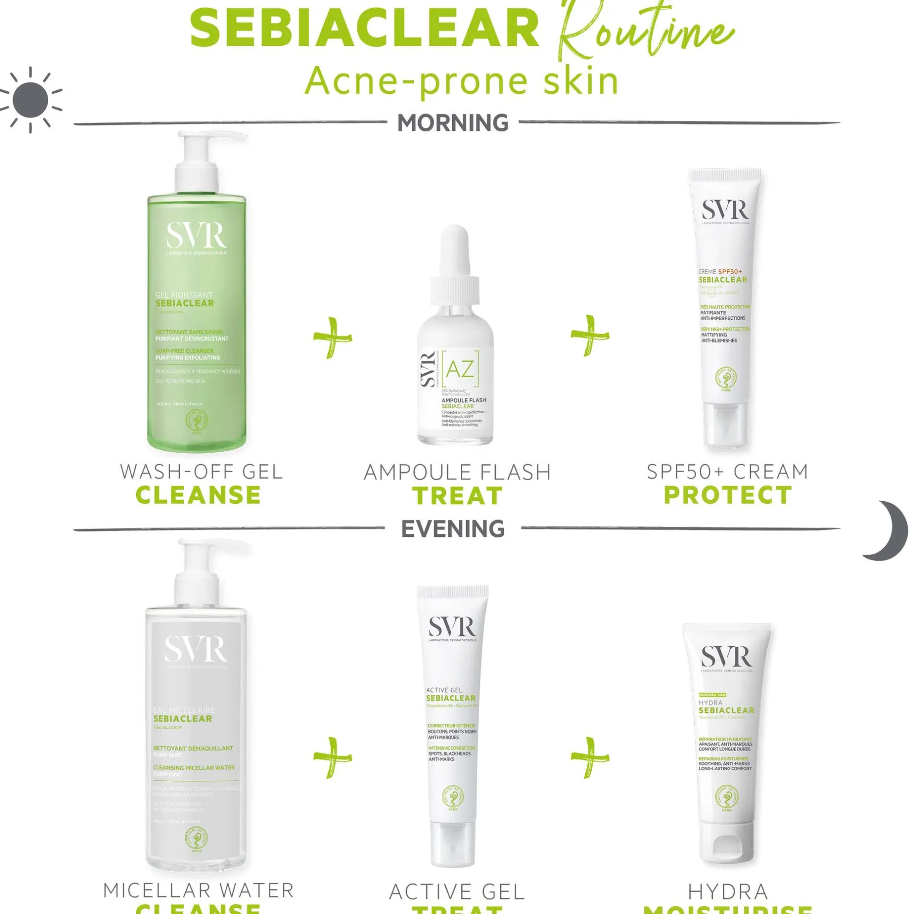 SVR Sebiaclear Foaming Salicylic Acid Cleanser Refill 400ml Sale