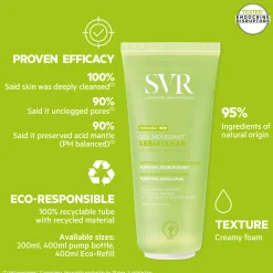 SVR Sebiaclear Foaming Salicylic Acid Cleanser 200ml Sale
