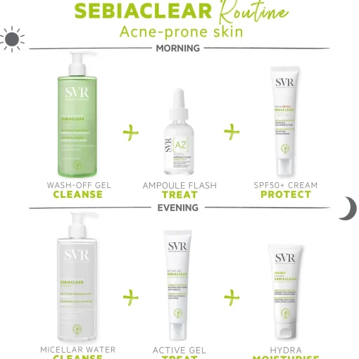 SVR Sebiaclear Foaming Salicylic Acid Cleanser 200ml Sale