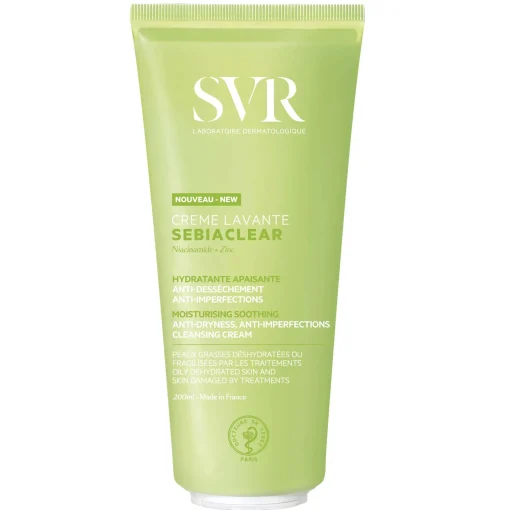 SVR Sebiaclear Soothing Face Wash-Off Cream Cleanser 200ml Sale