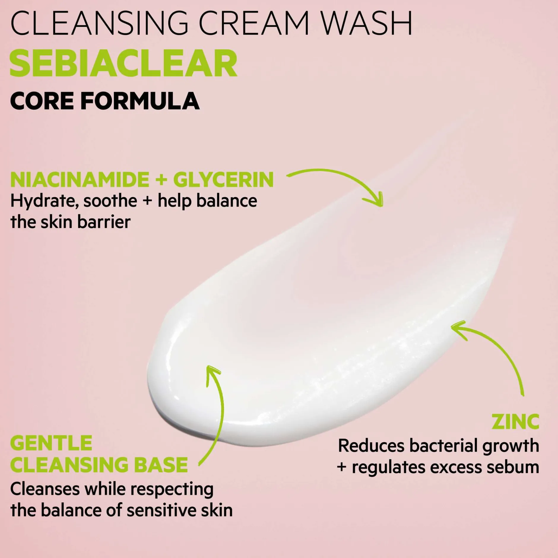 SVR Sebiaclear Soothing Face Wash-Off Cream Cleanser 200ml Sale