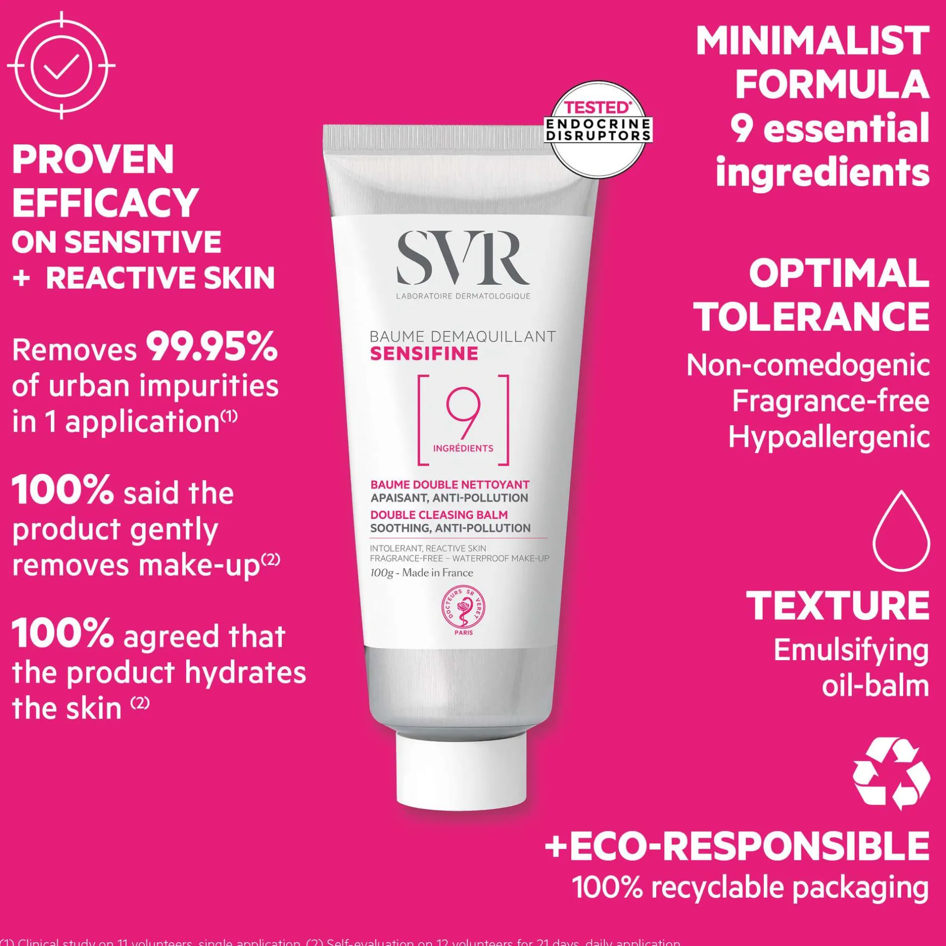 SVR Sensifine Soothing Balm-In-Oil Cleanser 100ml Clearance