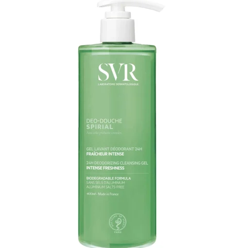 SVR Spirial Intense Freshness Deodorizing Cleansing Gel 400ml Best