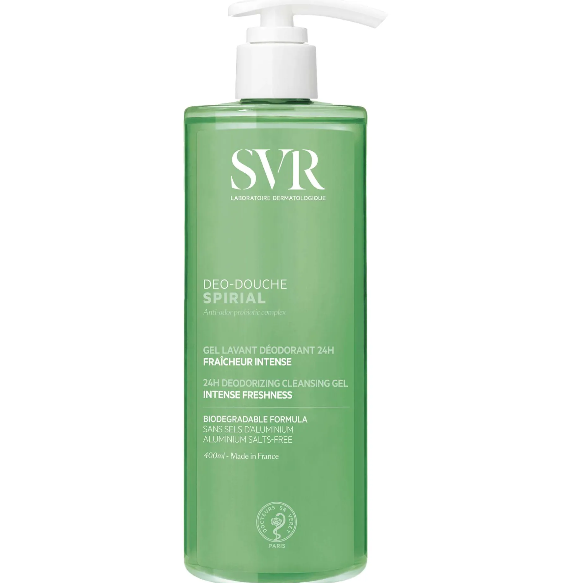SVR Spirial Intense Freshness Deodorizing Cleansing Gel 400ml Best