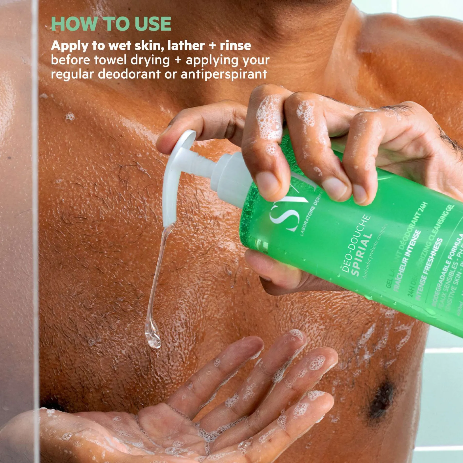 SVR Spirial Intense Freshness Deodorizing Cleansing Gel 400ml Best