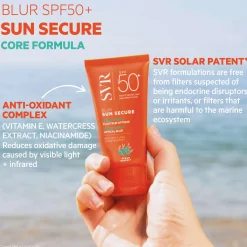 SVR Sun Secure Blur SPF50+ Fragrance-Free 50ml Outlet