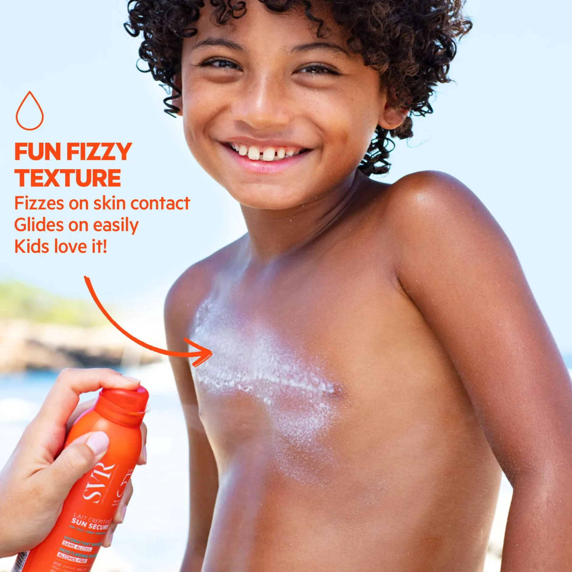 SVR Sun Secure Crackling Milk SPF50+ 200ml Clearance