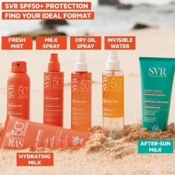 SVR Sun Secure Repairing Soothing Moisturising Aftersun 200ml Clearance