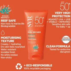 SVR Sun Secure SPF50+ Hydrating Face Sunscreen Cream 50ml Online