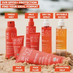 SVR Sun Secure SPF50+ Hydrating Face Sunscreen Cream 50ml Online