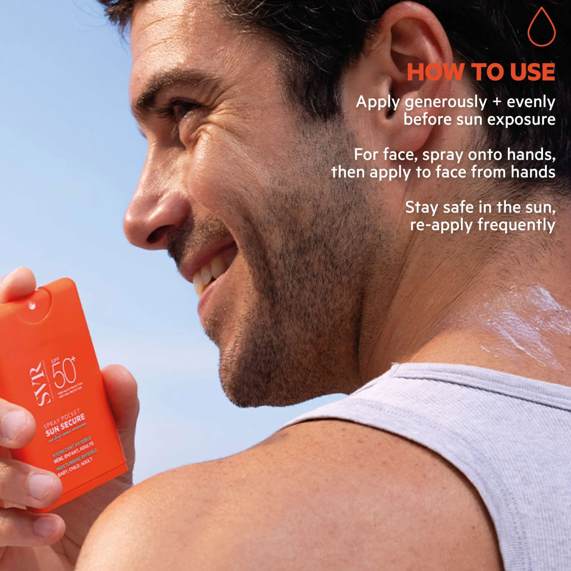 SVR Sun Secure SPF50+ Pocket Spray 20ml Sale