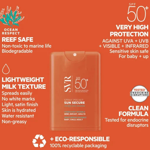 SVR Sun Secure SPF50+ Pocket Spray 20ml Sale