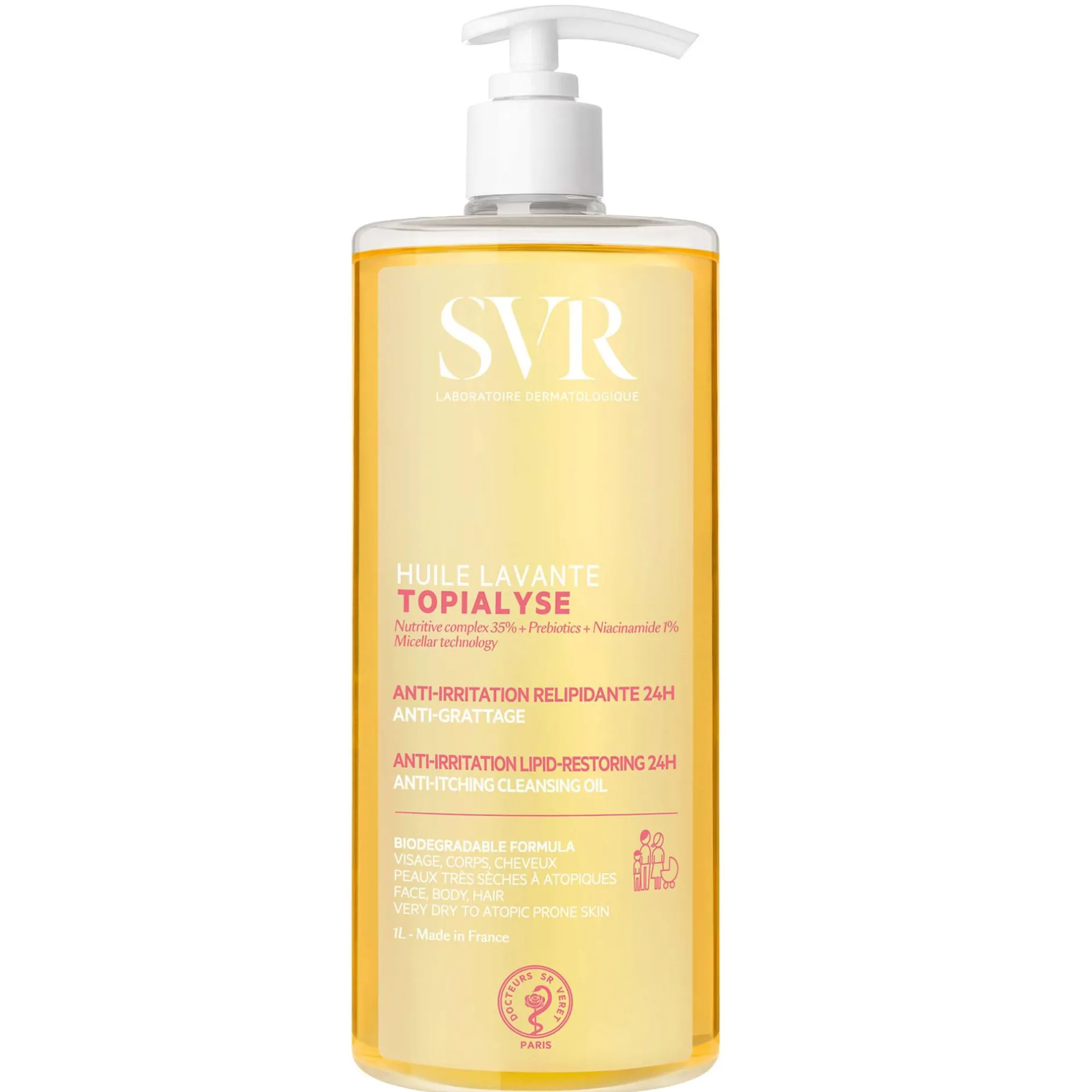 SVR Topialyse Anti-Itching Cleansing Oil 1000ml Discount