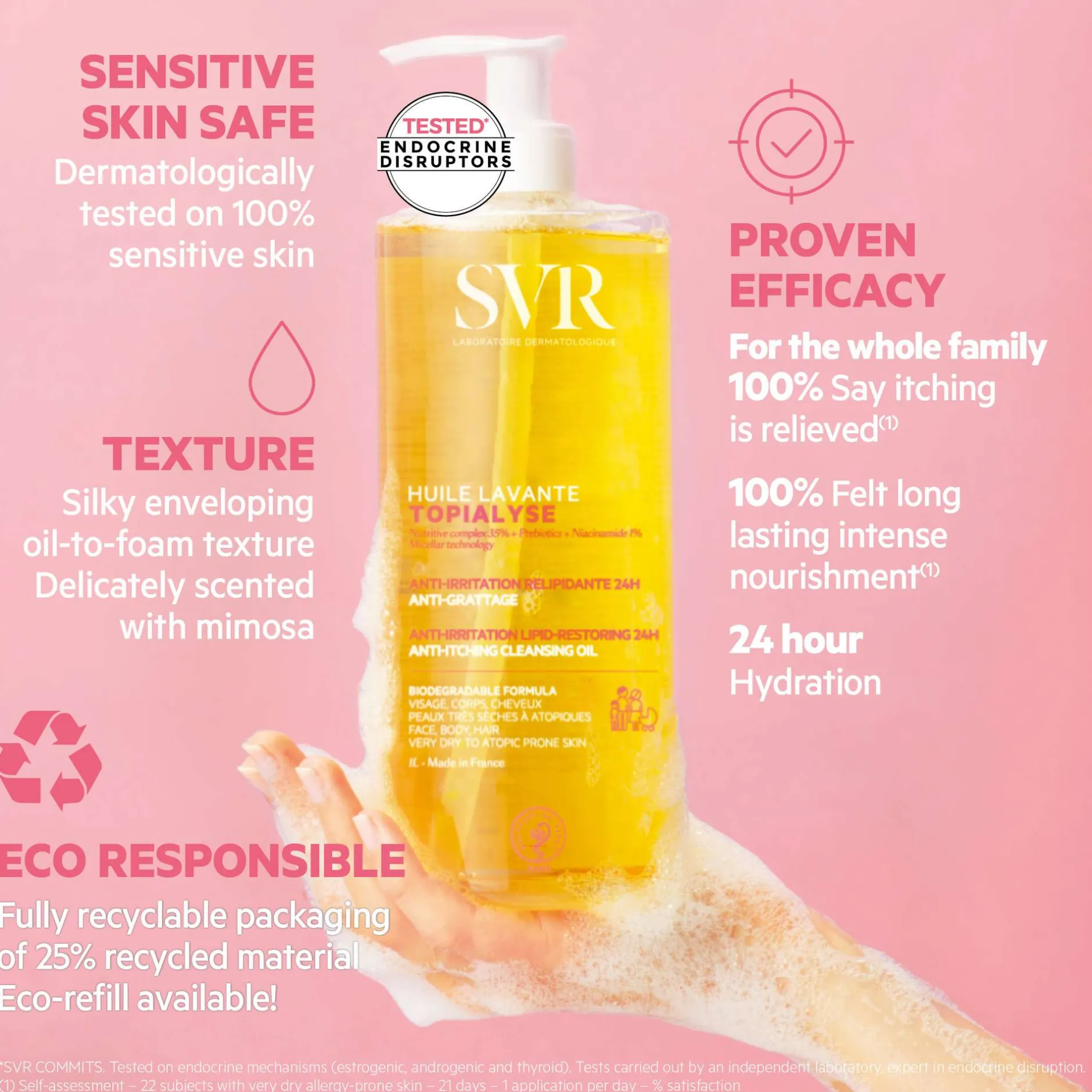 SVR Topialyse Anti-Itching Cleansing Oil 1000ml Discount
