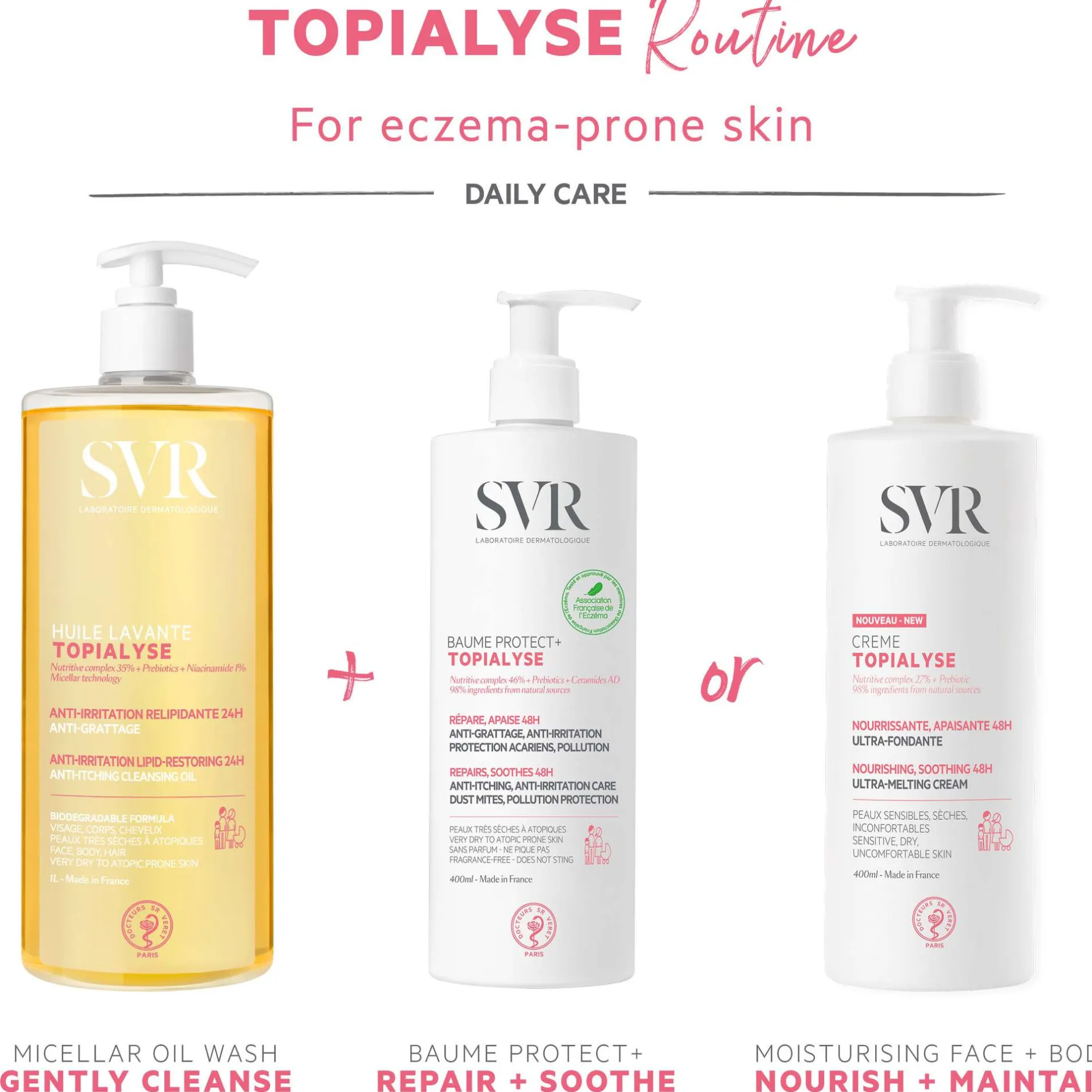 SVR Topialyse Anti-Itching Cleansing Oil 1000ml Discount