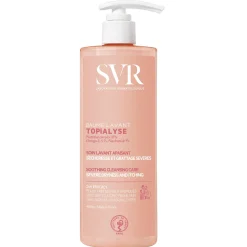 SVR Topialyse 24H Soothing Cleansing Wash-Off Cream 400ml New