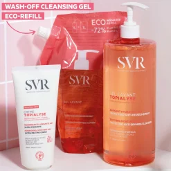 SVR Topialyse Soothing Cleansing Gel Refill 1000ml Outlet
