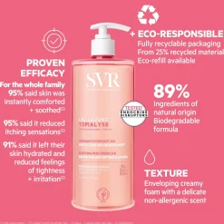SVR Topialyse Soothing Cleansing Gel 1000ml