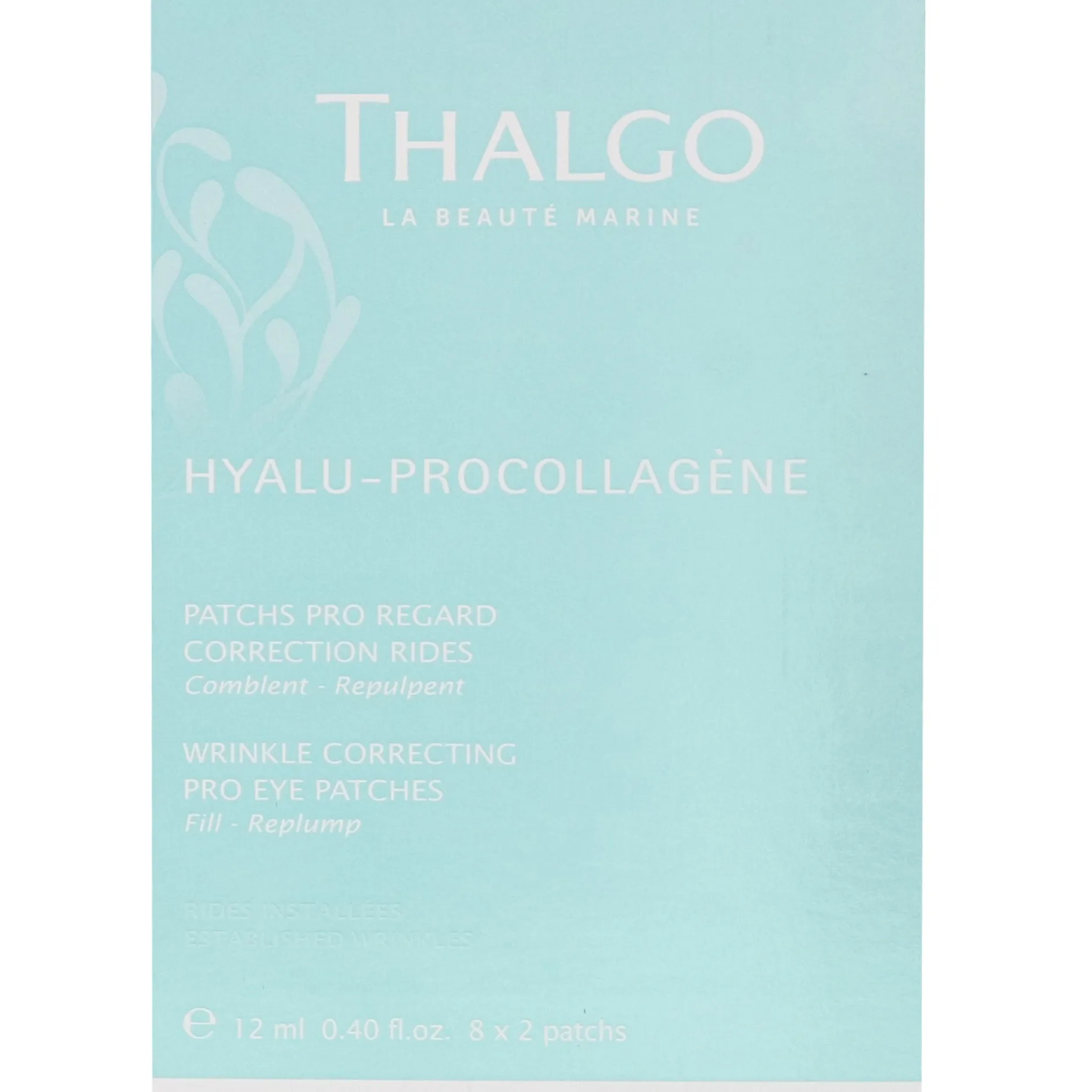 Thalgo Anti-Ageing Hyalu-Procollagen Wrinkle Correcting Eye Pro Patches 8 Sachets Outlet
