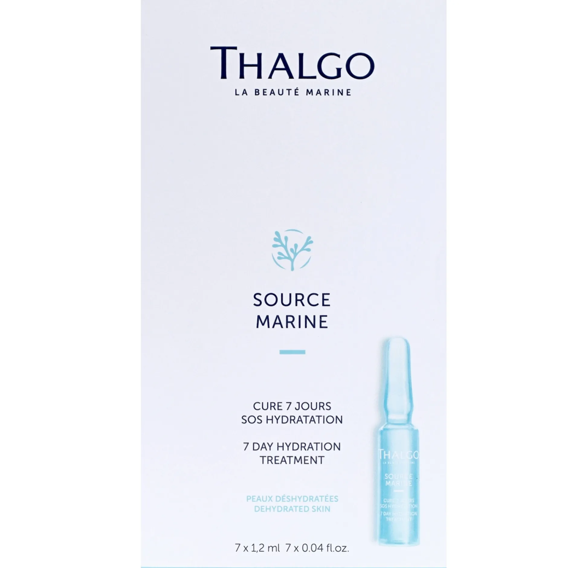 Thalgo Face Source Marine 7 Day Hydration Treatment 7 x 1.2ml