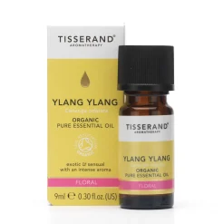 Tisserand Aromatherapy Pure Essential Oils Ylang Ylang Organic Essential Oil 9ml New