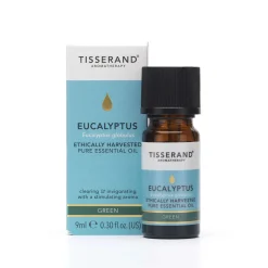 Tisserand Aromatherapy Pure Essential Oils Eucalyptus Organic Essential Oil 9ml
