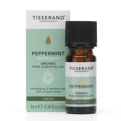 Tisserand Aromatherapy Pure Essential Oils Peppermint Organic Essential Oil 9ml Discount
