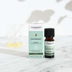 Tisserand Aromatherapy Pure Essential Oils Peppermint Organic Essential Oil 9ml Discount