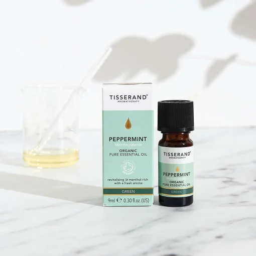 Tisserand Aromatherapy Pure Essential Oils Peppermint Organic Essential Oil 9ml Discount