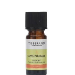 Tisserand Aromatherapy Pure Essential Oils Lemongrass Organic Essential Oil 9ml Hot