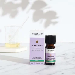 Tisserand Aromatherapy Pure Essential Oils Clary Sage Organic Essential Oil 9ml Discount