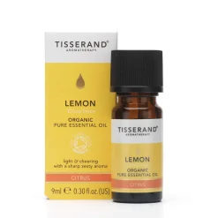 Tisserand Aromatherapy Pure Essential Oils Lemon Organic Essential Oil 9ml Hot