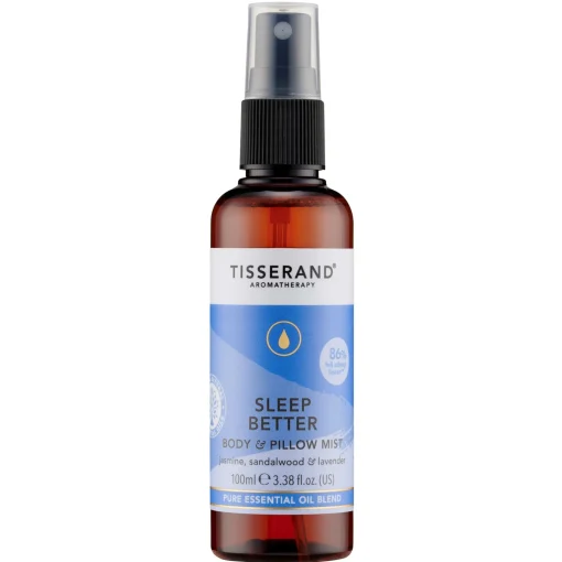 Tisserand Aromatherapy Sleep Better Body & Pillow Mist 100ml New