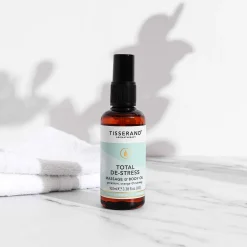 Tisserand Aromatherapy Total-De-Stress Massage & Body Oil 100ml Sale