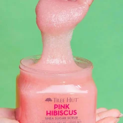 Tree Hut Body Scrubs Pink Hibiscus Shea Sugar Scrub 510g Outlet