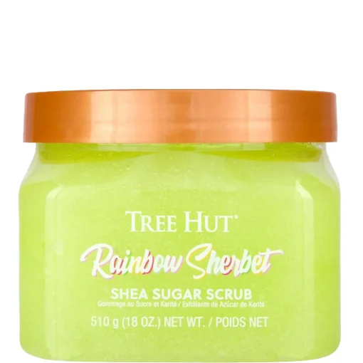 Tree Hut Body Scrubs Rainbow Sherbert Shea Sugar Scrub 510g Hot