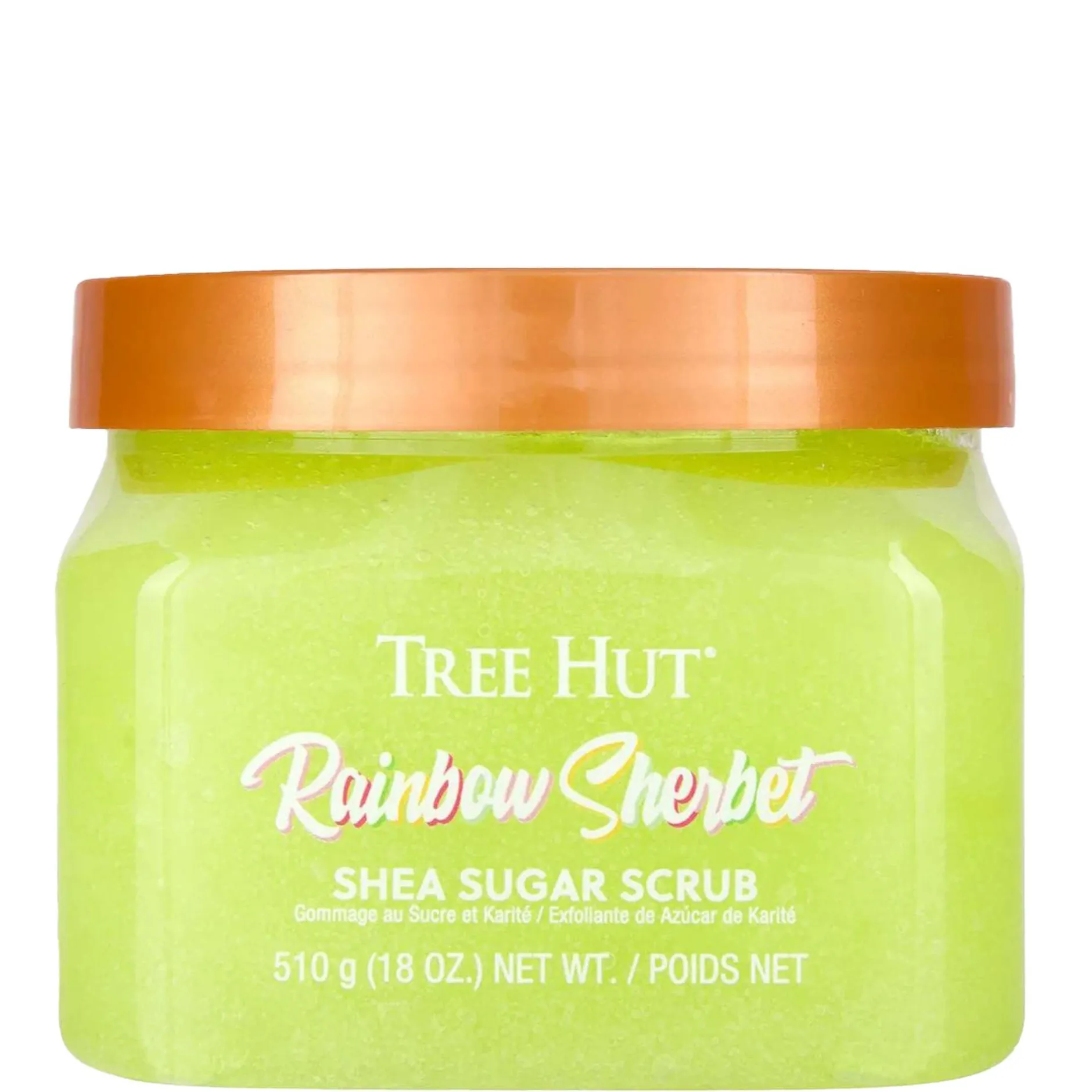 Tree Hut Body Scrubs Rainbow Sherbert Shea Sugar Scrub 510g Hot
