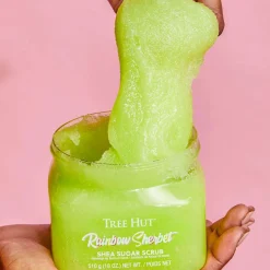 Tree Hut Body Scrubs Rainbow Sherbert Shea Sugar Scrub 510g Hot