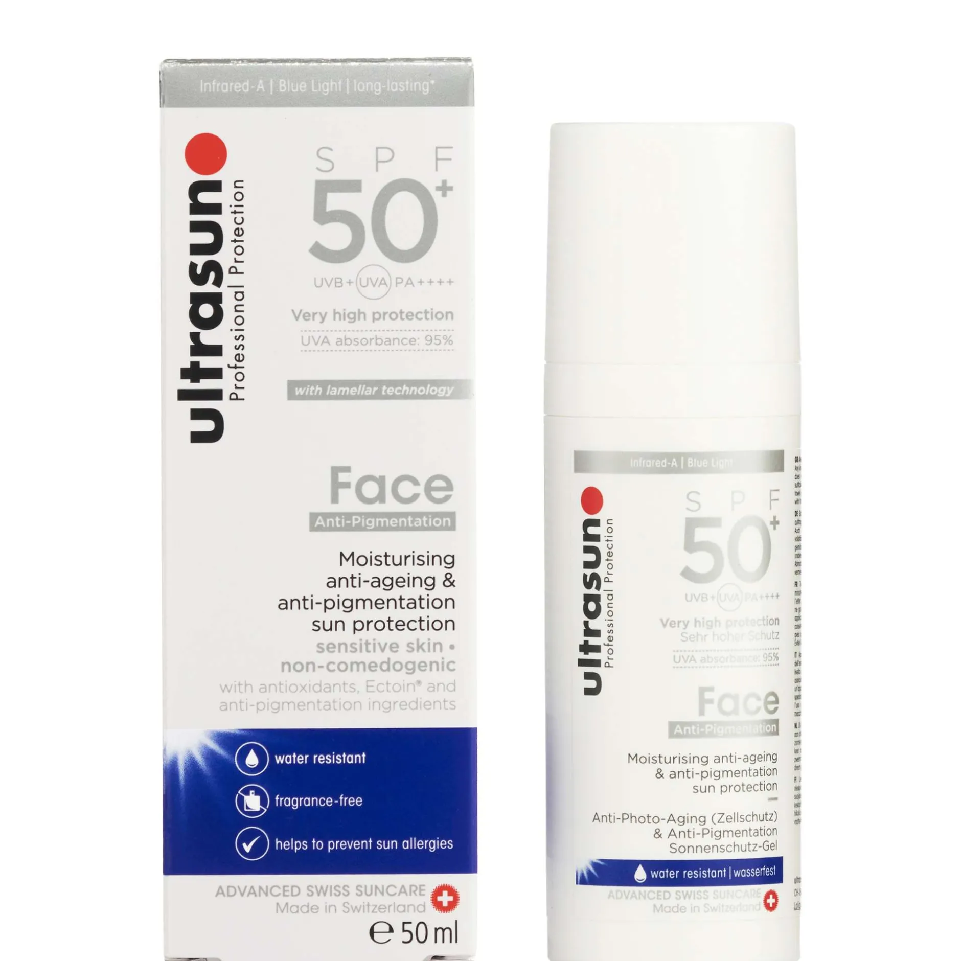 Ultrasun Face Face Moisturising Anti-Age & Anti-Pigmentation SPF50+ 50ml Discount