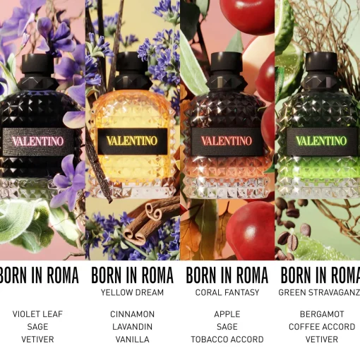 Valentino Born In Roma Uomo Green Stravaganza Eau de Toilette Spray 50ml Hot