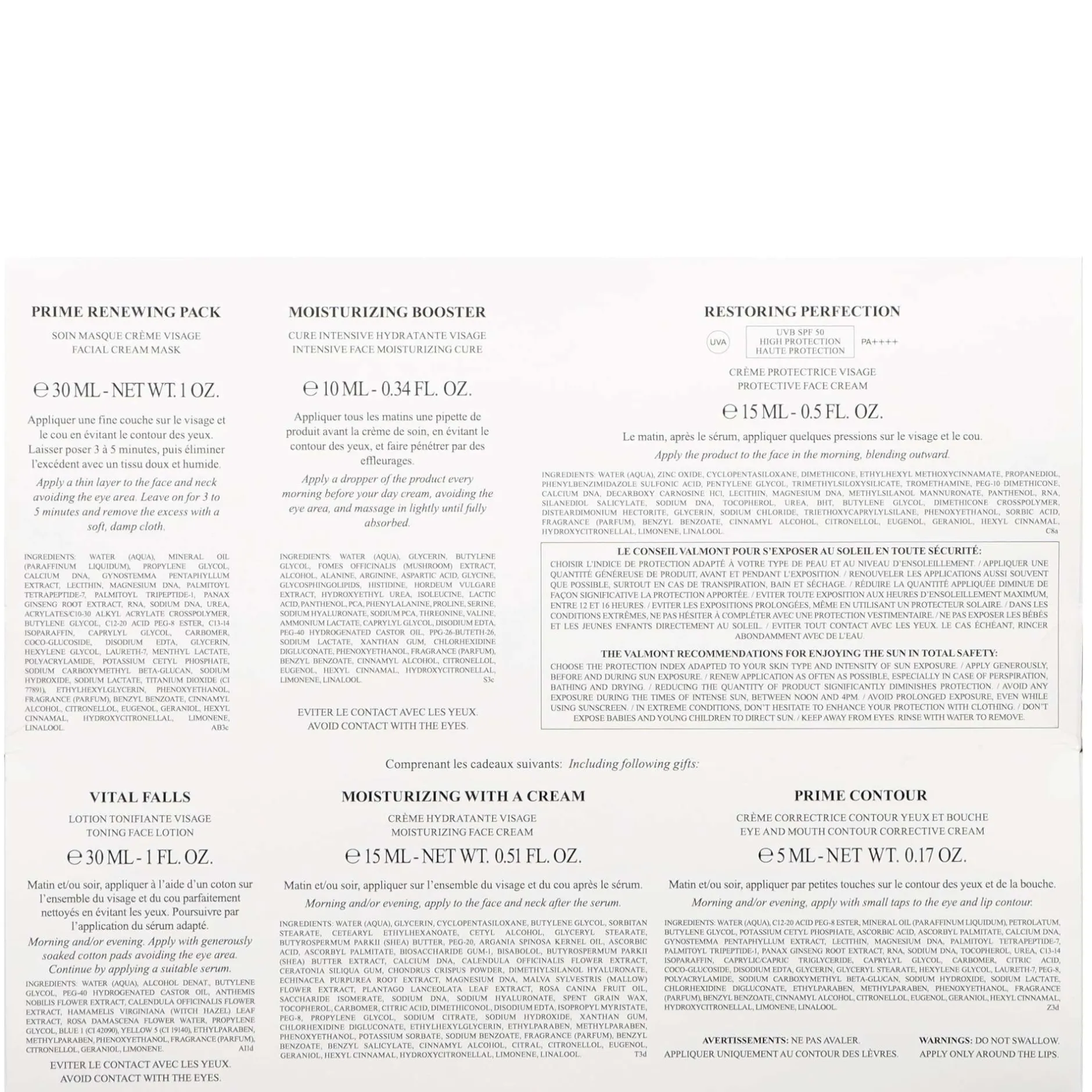 Valmont Gifts & Sets A Taste Of Clearance