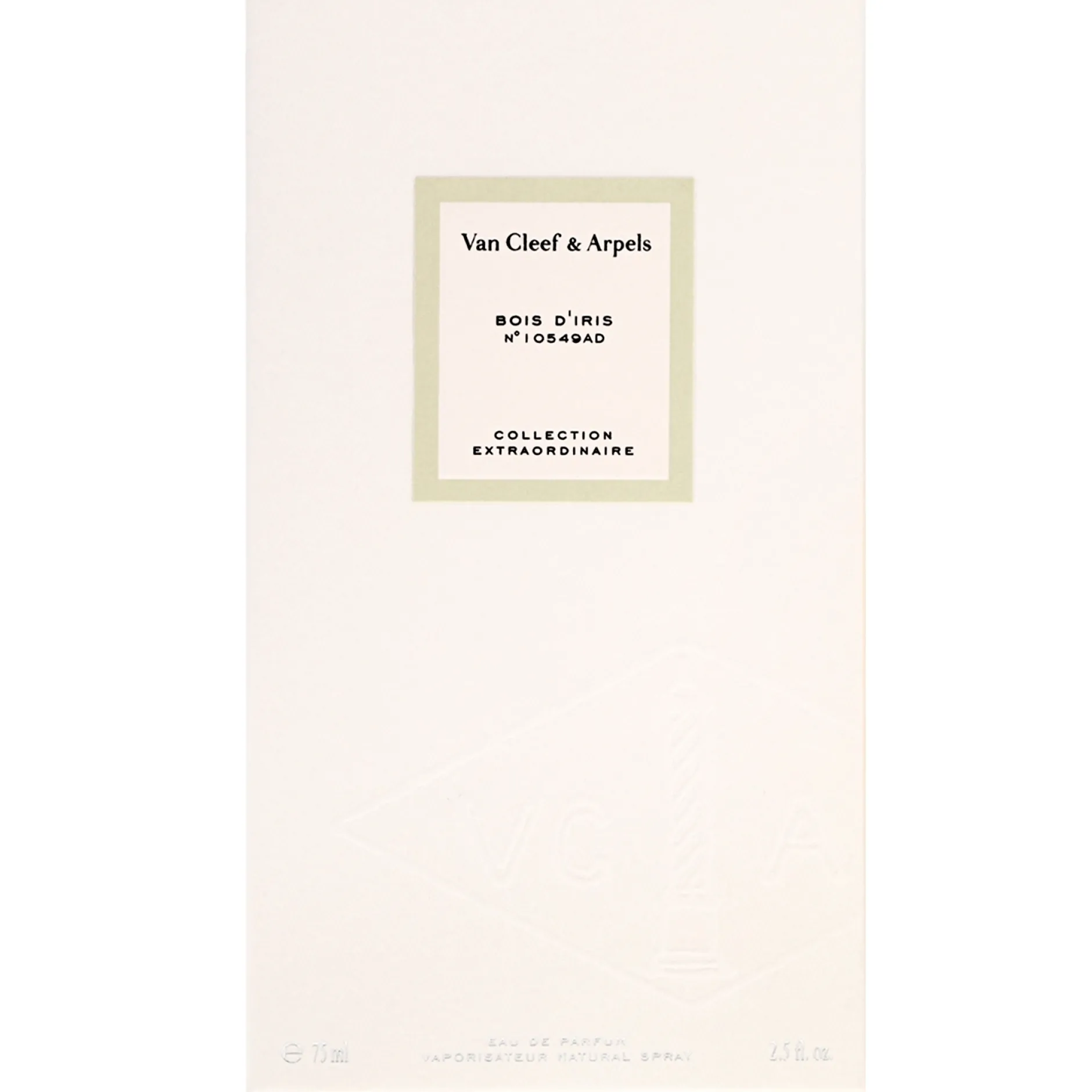 Van Cleef & Arpels Collection Extraordinaire Bois D'iris Eau de Parfum Spray 75ml Best