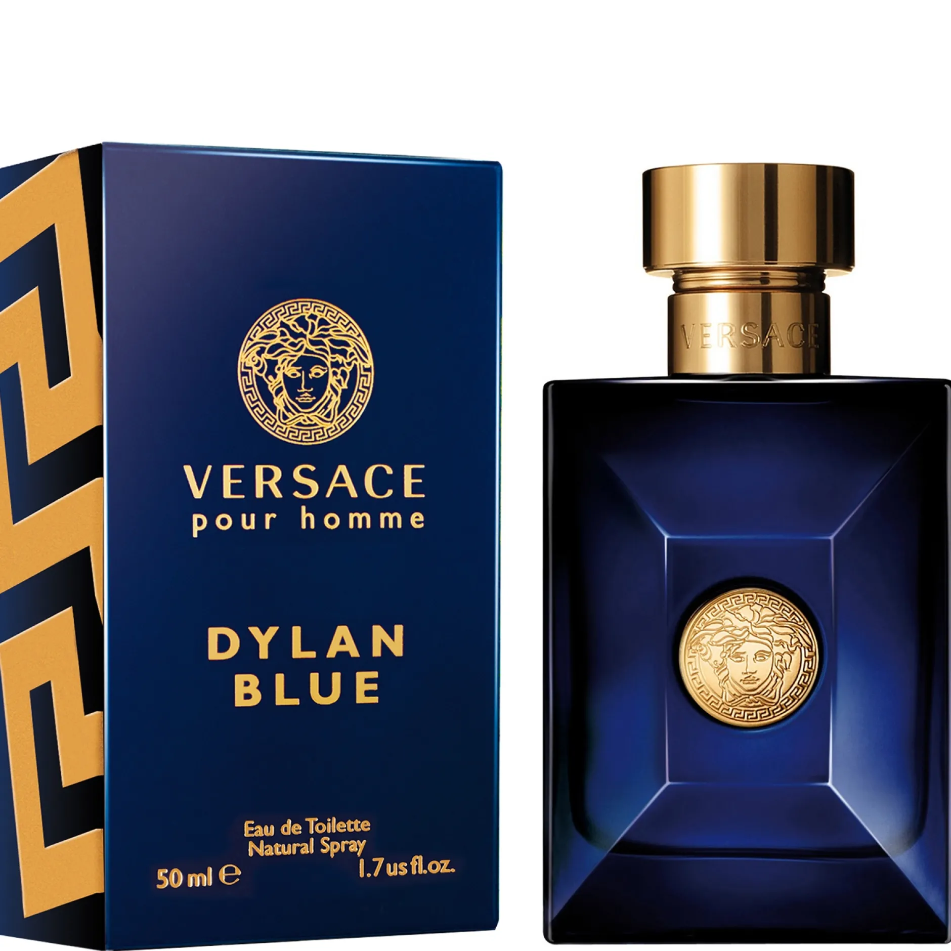 Versace Dylan Blue Eau de Toilette Spray 50ml New