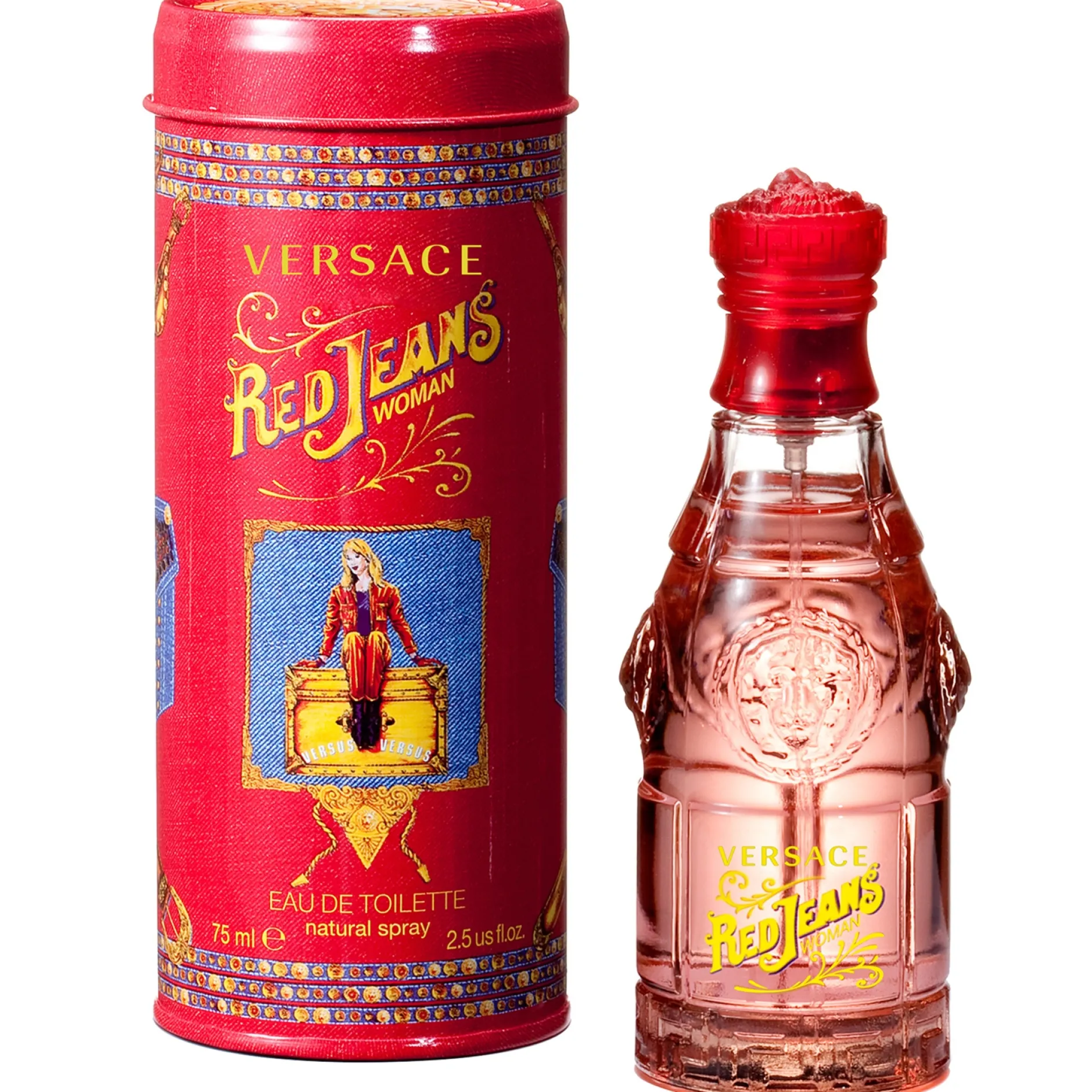 Versace Red Jeans Eau de Toilette Spray 75ml Discount