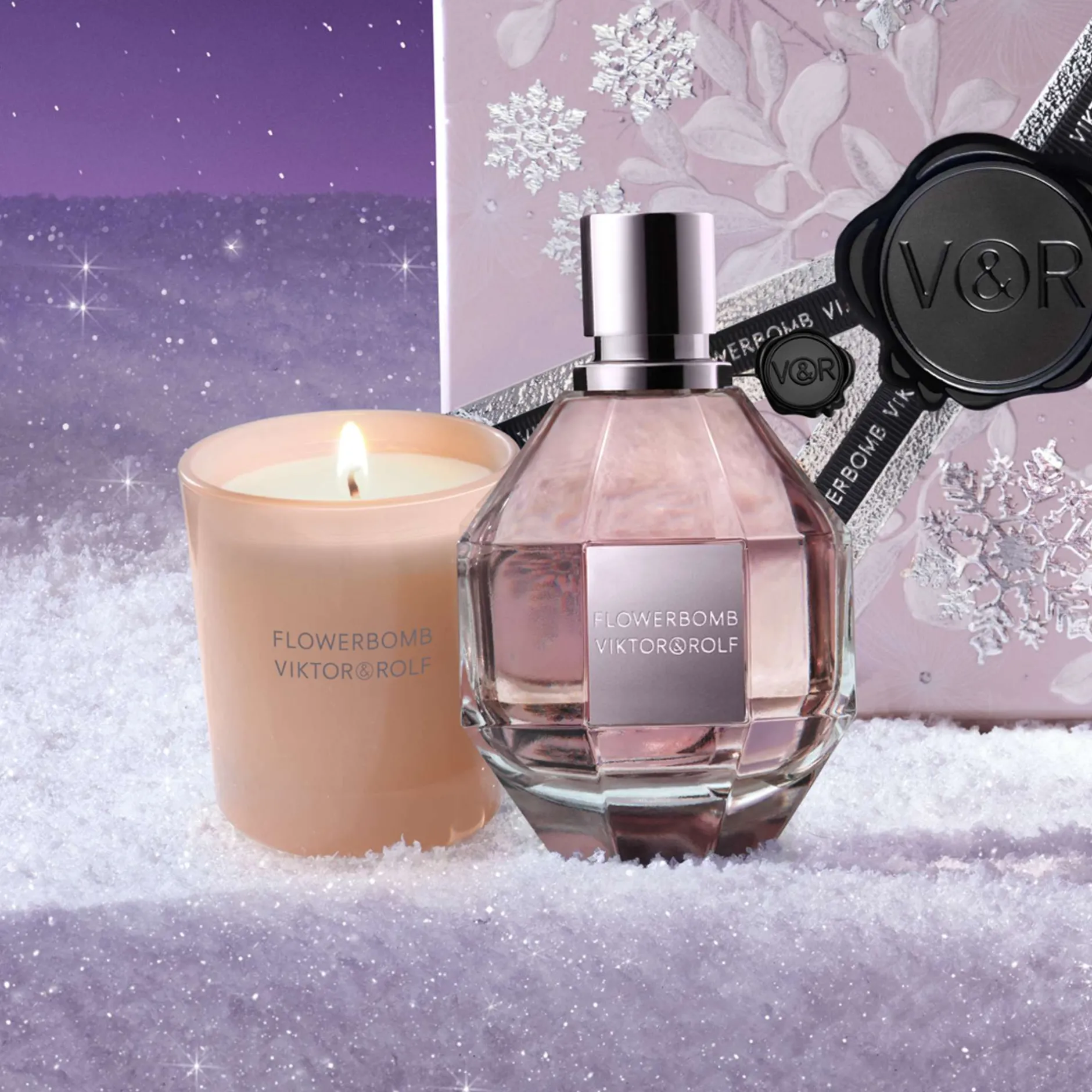 Viktor&Rolf Flowerbomb Eau de Parfum Spray 100ml Gift Set Discount