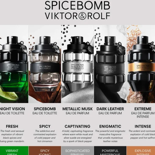 Viktor&Rolf Spicebomb Metallic Musk Eau de Parfum Spray 50ml Hot
