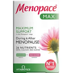 Vitabiotics Menopace Max Capsules & Tablets x 84 Outlet