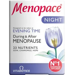 Vitabiotics Menopace Night Tablets x 30 Discount