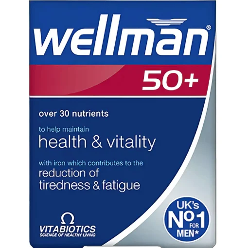 Vitabiotics Wellman 50+ x 30 Tablets Discount