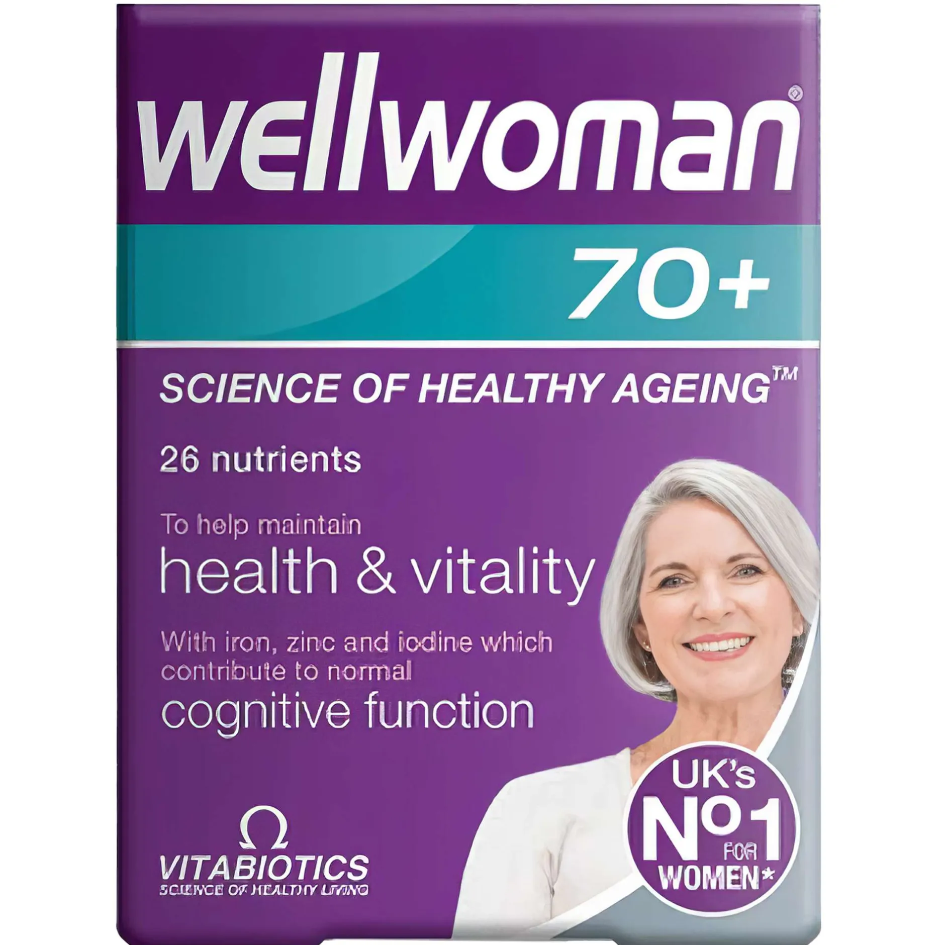 Vitabiotics Wellwoman 70+ x 30 Tablets Clearance
